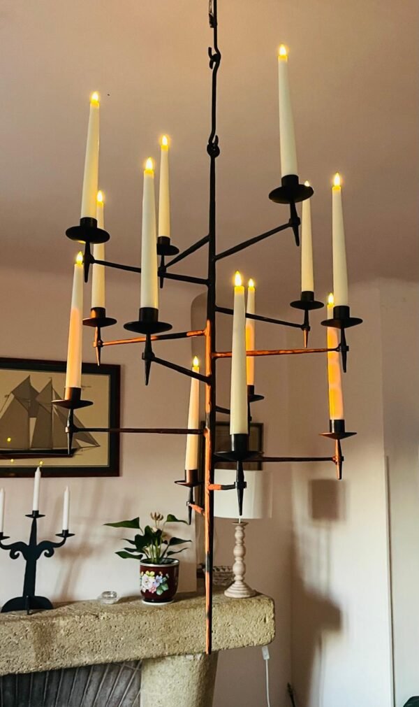 Chandelier Suéde 12